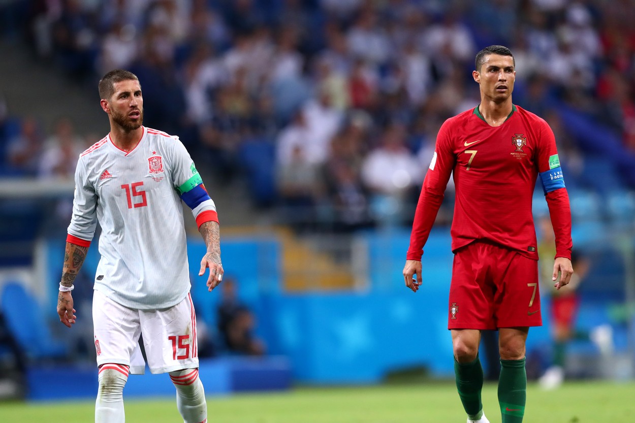 Doi fotbaliști născuți în aceeași cu Ronaldo au primit urări de la Ramos, dar nu și portughezul