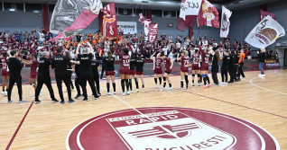 HANDBAL FEMININ:RAPID BUCURESTI-CSM BUCURESTI, LIGA FLORILOR (7.02.2024)