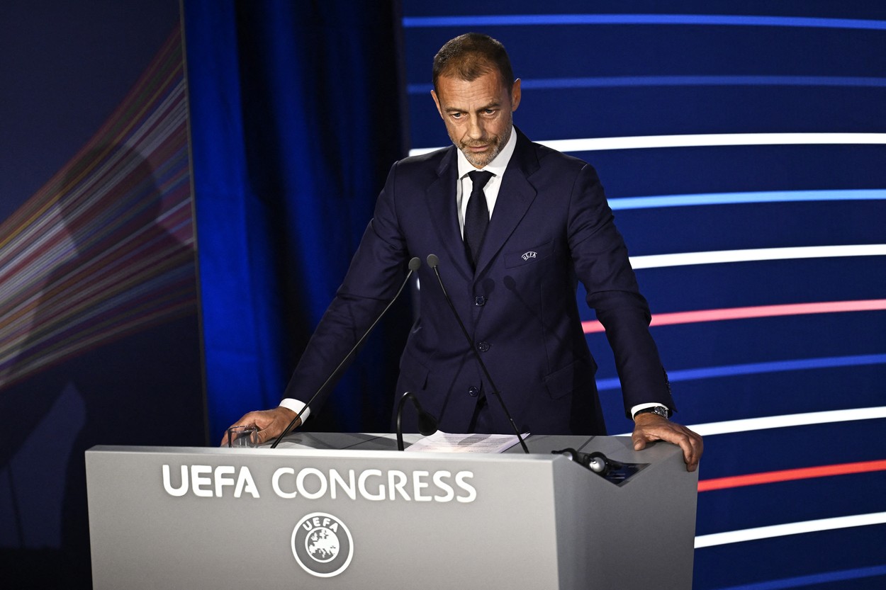 Președintele UEFA, anunț total neașteptat la Congresul de la Paris: ”Am decis în urmă cu 6 luni”