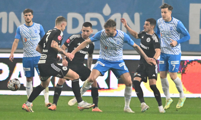 FOTBAL:UNIVERSITATEA CRAIOVA-UNIVERSITATEA CLUJ, SUPERLIGA SUPERBET (9.02.2024)