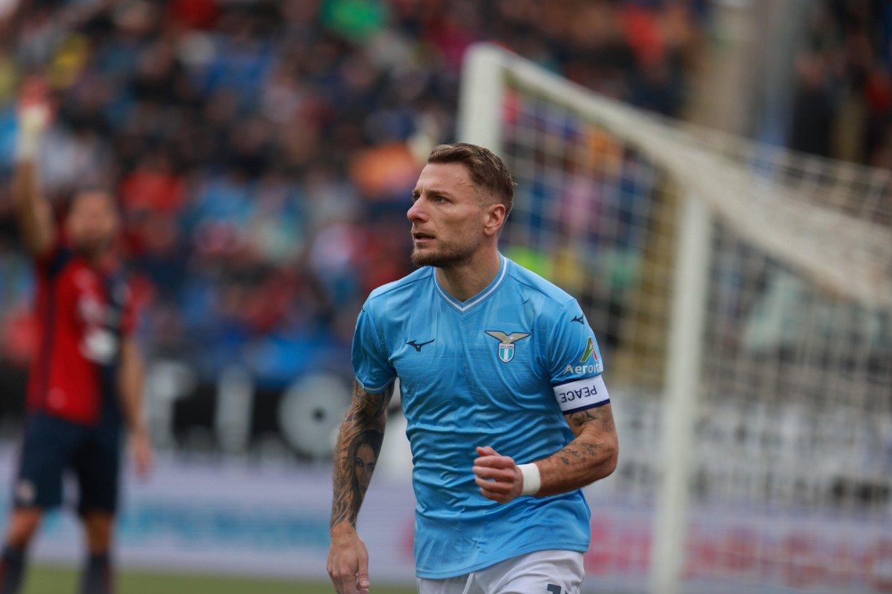 Topul select în care a intrat Ciro Immobile, după golul marcat împotriva lui Cagliari