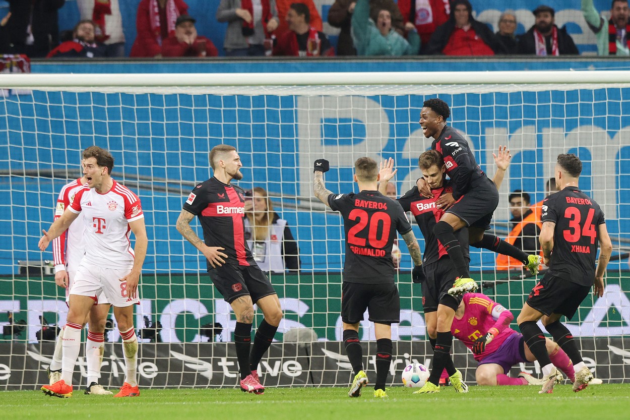 Leverkusen, aproape să egaleze un record deținut de Bayern, după ce a câștigat meciul direct la scor de neprezentare