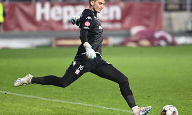 Marian Mihai Aioani in meciul de fotbal dintre Rapid Bucuresti si Otelul Galati, din cadrul Superligii Superbet, desfasu