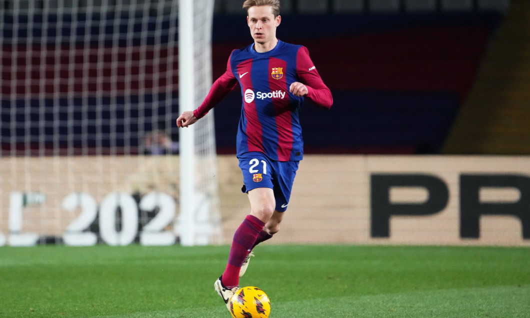 ESP: FC Barcelona, Barca Granada CF. La Liga EA Sports match. Date 24 Frenkie de Jong of FC Barcelona during the La Liga