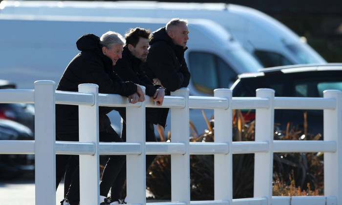 Crystal Palace U21s v Brighton and Hove Albion U21s, London, UK - 26 Jan 2024 Roy Hodgson, Manager of Crystal Palace wat