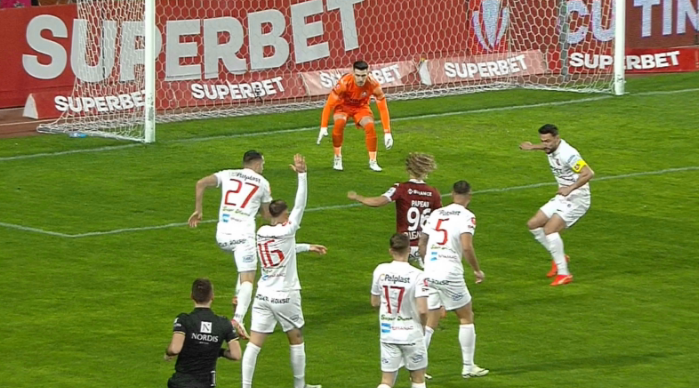 Rapid - Hermannstadt 0-0, ACUM pe DGS 1. Meci tare în Giulești! Elevii lui Bergodi, la 9 puncte de FCSB