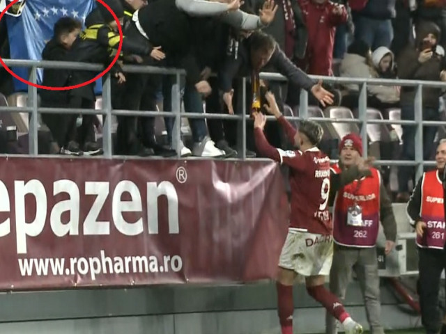 Tatăl lui Rrahmani, cu steagul lui Kosovo pe Giulești. Ce s-a întâmplat după golul lui Albion