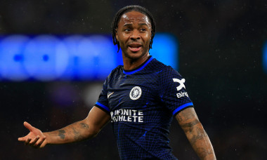 Raheem Sterling of Chelsea during the Premier League match Manchester City vs Chelsea at Etihad Stadium, Manchester, United Kingdom, 17th February 2024(Photo by Conor Molloy/News Images)