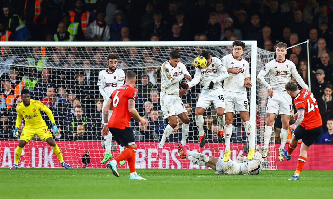 Luton Town v Manchester United, Premier League, Football, Kenilworth Road, Luton, UK - 18 Feb 2024