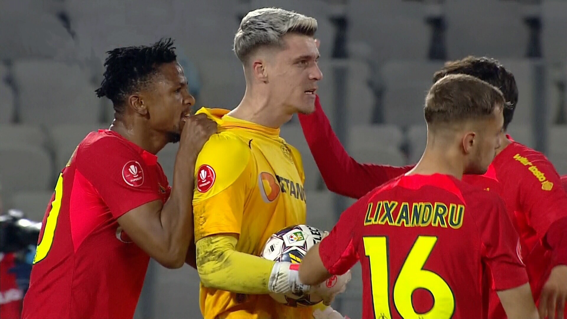 Ștefan Târnovanu: ”Nu mi-e frică absolut de nimeni”. Ce a spus despre remiza cu ”U” Cluj și penalty-ul apărat