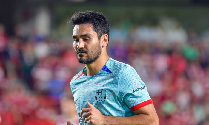 ESP: Granada CF v FC Barcelona, Barca - La Liga EA Sports GRANADA, SPAIN - OCTOBER 8: Ilkay Gündogan of FC Barcelona foc