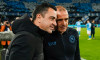 SSC Napoli v FC Barcelona, Barca - UEFA Champions League Xavi Hernandez head coach of FC Barcelona and Francesco Calzona