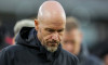 Erik ten Hag (Manager) of Manchester United, ManU during the Premier League match between Luton Town and Manchester Unit