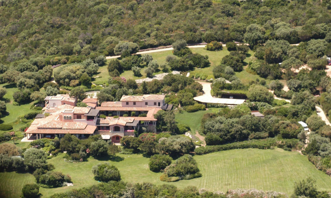 Italy, Sardinia Island: Villa Certosa, summer residence of the Italian premier Silvio Berlusconi