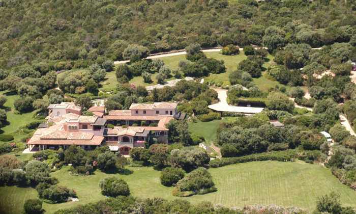 Italy, Sardinia Island: Villa Certosa, summer residence of the Italian premier Silvio Berlusconi