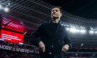 Leverkusen, Bayarena, 23.02.2024: Trainer Xabi Alonso (Leverkusen) grüßt vor dem Spiel der 1.Bundesliga Bayer 04 Leverku