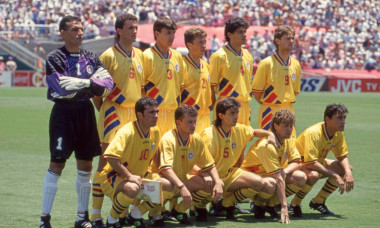 RECORD DATE NOT STATED SQUADRA, team group, Mannschaftsbild, Totale Line up, Romania, World Cup, USA 1994, Posa CAMPIONA