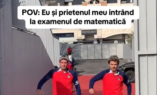 Moldovan e pe mână cu adminul. Clipul postat de Atletico, cu Griezmann și Rodrigo de Paul, pe o manea, a devenit viral