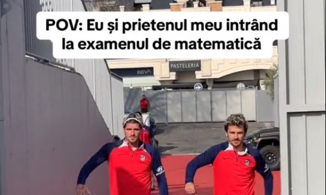 Rodrigo De Paul și Antoine Griezmann