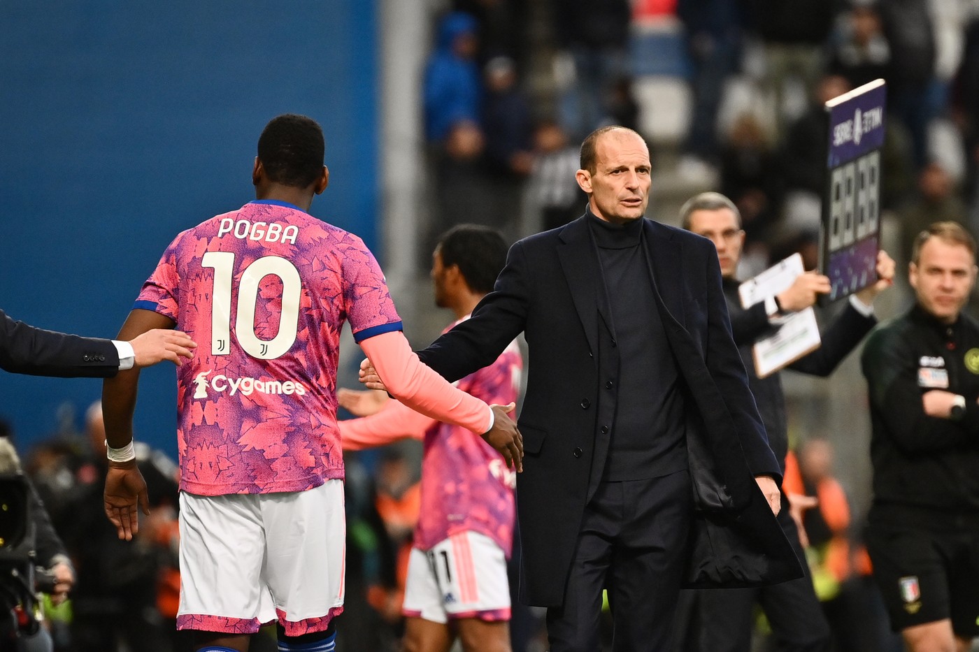 Prima reacție a lui Massimiliano Allegri, după ce Paul Pogba a fost suspendat patru ani pentru dopaj