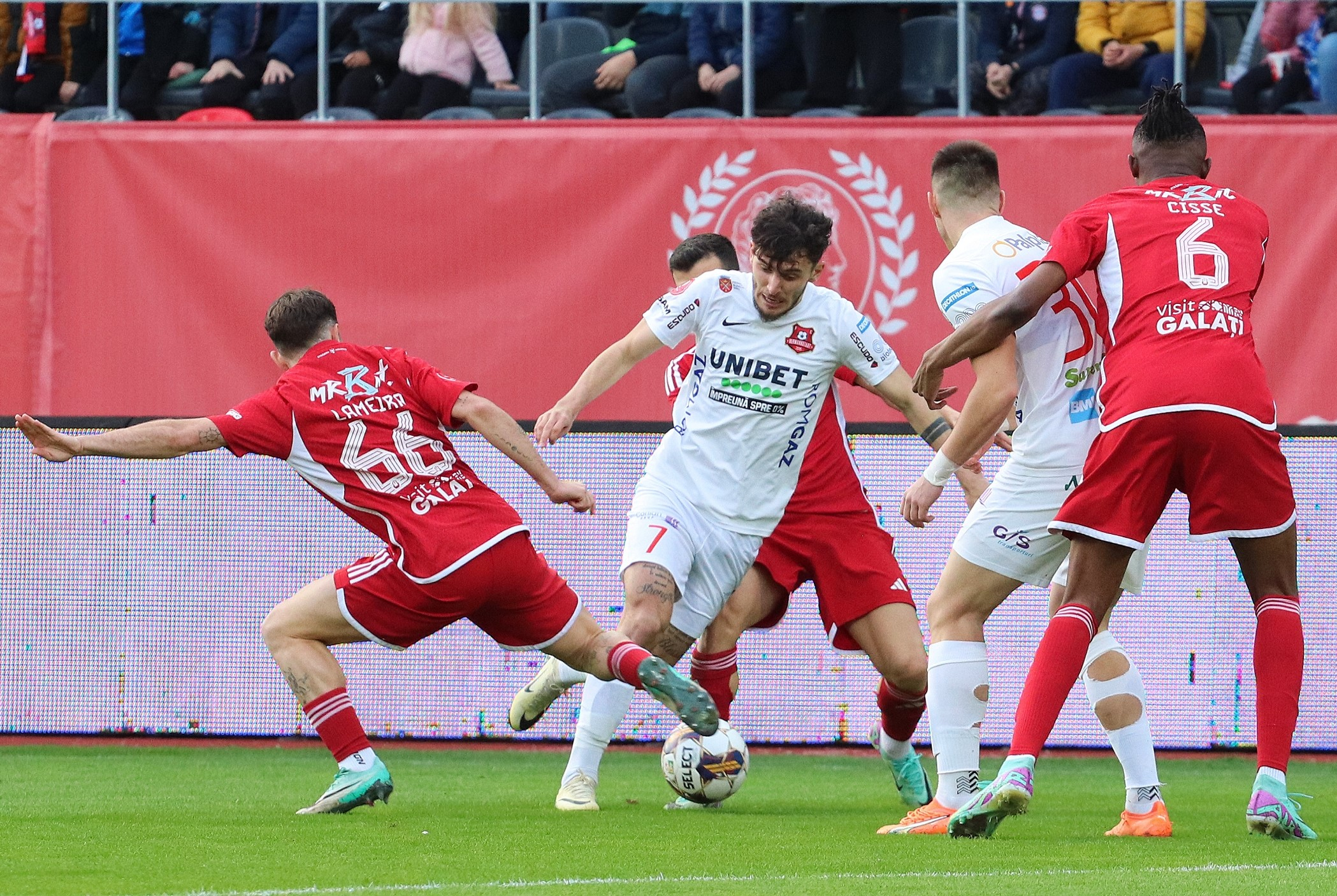 Oțelul - Hermannstadt 1-0, ACUM pe Digi Sport 1. Gălățenii deschid scorul rapid