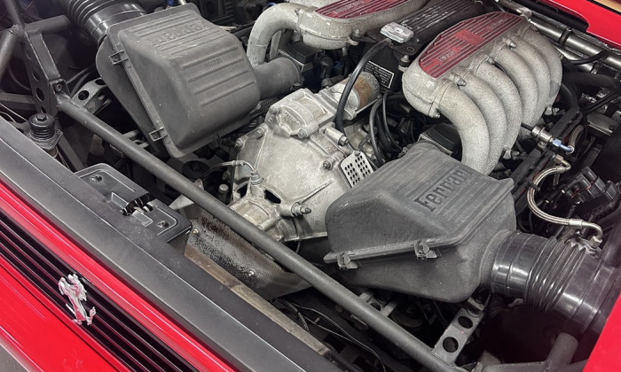 Gerhard Berger stolen Ferrari