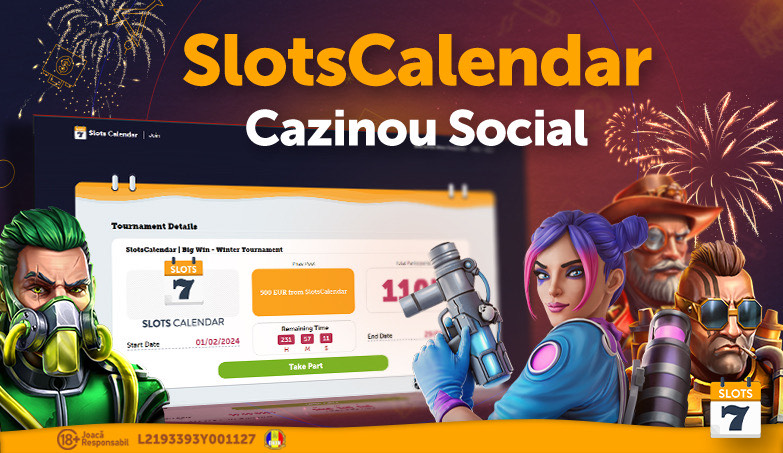 (P) SlotsCalendar Revoluționează Industria Cazinourilor din România - Devine Primul Cazino Social Pentru Români!