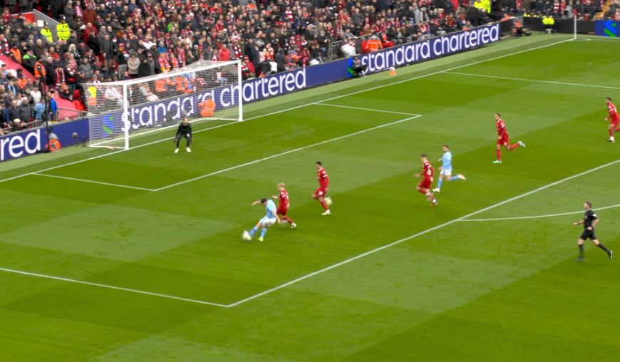 Liverpool - Manchester City 1-1, ACUM, Digi Sport 1. ”Cormoranii” egalează din lovitură de la 11 metri