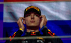 JEDDAH, SAUDI ARABIA: Max Verstappen, racing for the Red Bull Racing team during the 2024 Formula 1 Saudi Arabian Grand