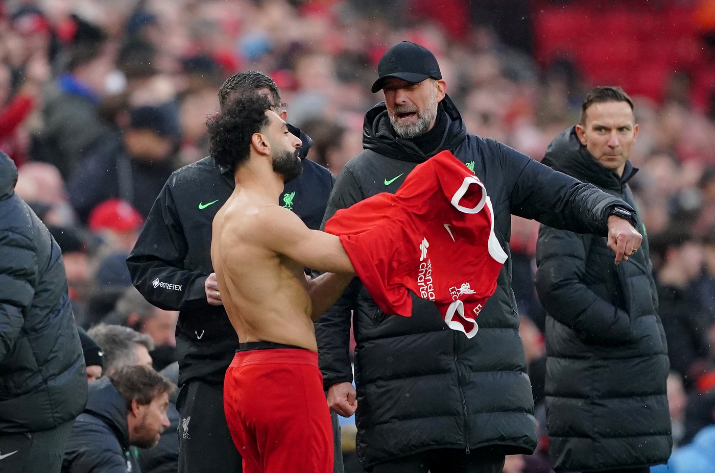 Mohamed Salah a rămas mască atunci când a aflat că Jurgen Klopp pleacă de la Liverpool