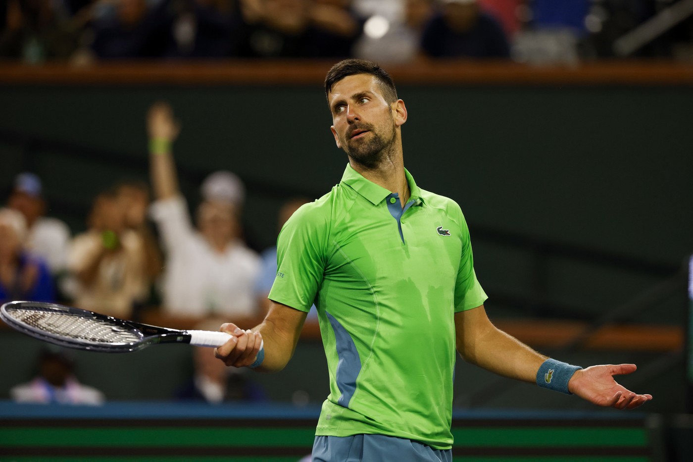 Novak Djokovic, OUT de la Indian Wells! Reacția sârbului după ce a pierdut în fața unui ”Lucky loser”
