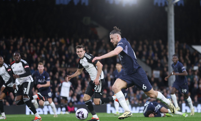 Fulham v Tottenham Hotspur, Premier League, Football, Craven Cottage, London, UK - 16 Mar 2024