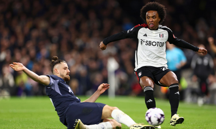 Fulham v Tottenham Hotspur, Premier League, Football, Craven Cottage, London, UK - 16 Mar 2024