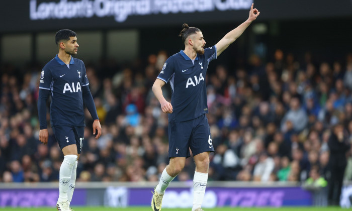 Fulham v Tottenham Hotspur, Premier League, Football, Craven Cottage, London, UK - 16 Mar 2024