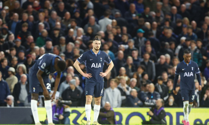 Fulham v Tottenham Hotspur, Premier League, Football, Craven Cottage, London, UK - 16 Mar 2024