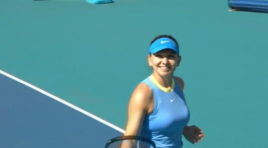 Simona Halep, impecabilă la revenire! În câte minute a câștigat primul set, după 18 luni de inactivitate