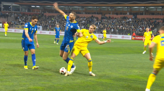 Bosnia - Ucraina 0-0 și Israel - Islanda 1-2, ACUM pe DGS 1 și 2. Baraj pentru un loc în grupa României, la EURO!