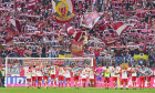 FCB team celebrate with fans after the victory in the match FC BAYERN MUENCHEN - FSV MAINZ 05 8-1 on Mar 9, 2024 in Muni