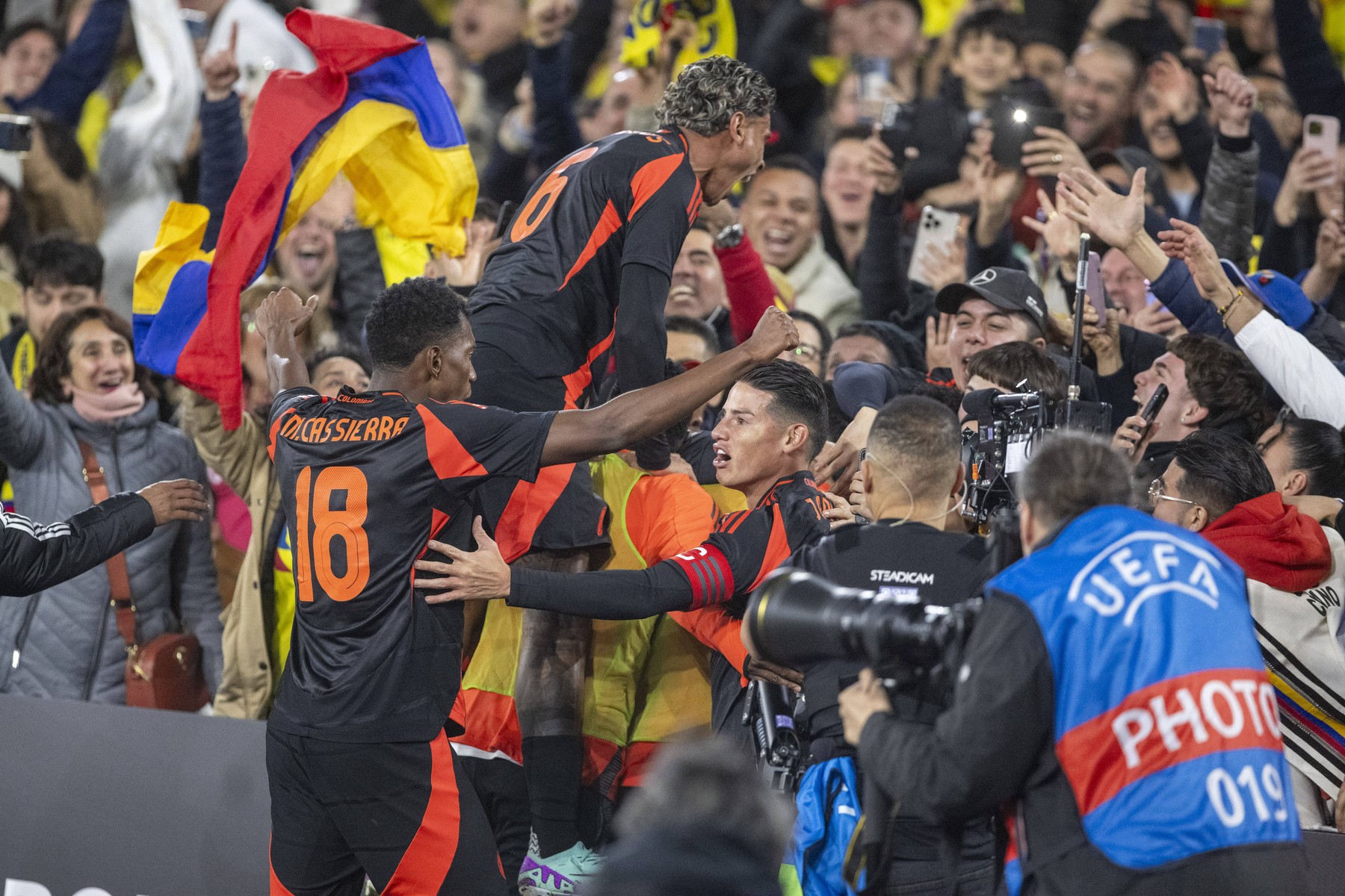 ”Avertisment” înainte de România - Columbia: Daniel Munoz a răpus Spania cu un gol de poveste