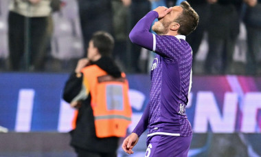 Florence, Italy. 10th Mar, 2024. ACF Fiorentina's midfielder Arthur Melo shows his dejection during ACF Fiorentina vs AS Roma, Italian soccer Serie A match in Florence, Italy, March 10 2024 Credit: Independent Photo Agency/Alamy Live News