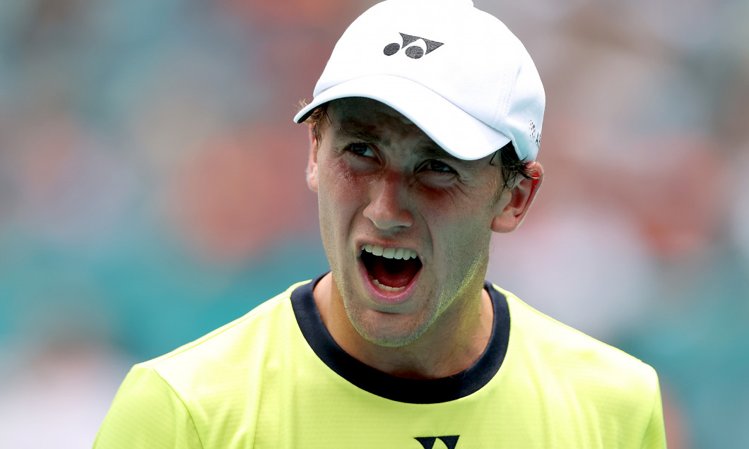 Casper Ruud a avut o criză de nervi pe terenul de tenis / Foto: Getty Images