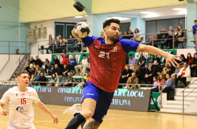 CSA Steaua a pierdut la limită meciul tur cu Valur din sferturile EHF European Cup