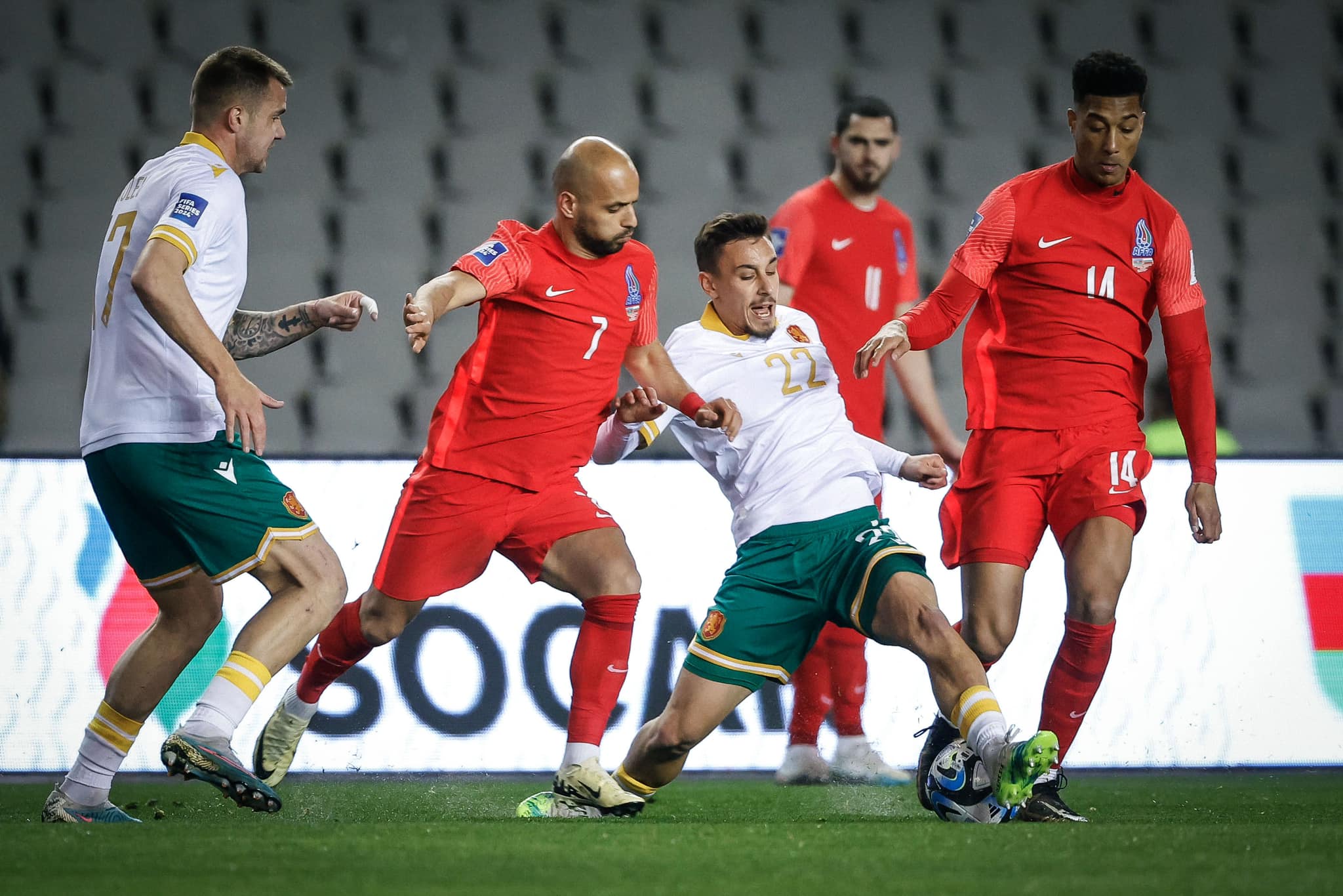 Azerbaijan - Bulgaria 1-1. Fotbalistul dorit de Universitatea Craiova, gol de generic