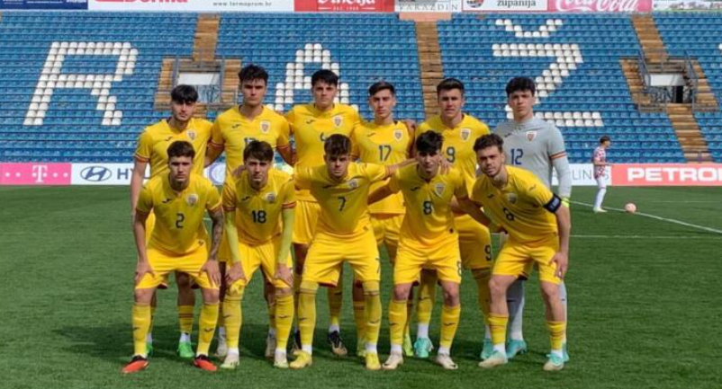 România U19 - Croația U19 1-0. ”Tricolorii” au câștigat, dar au ratat calificarea la EURO