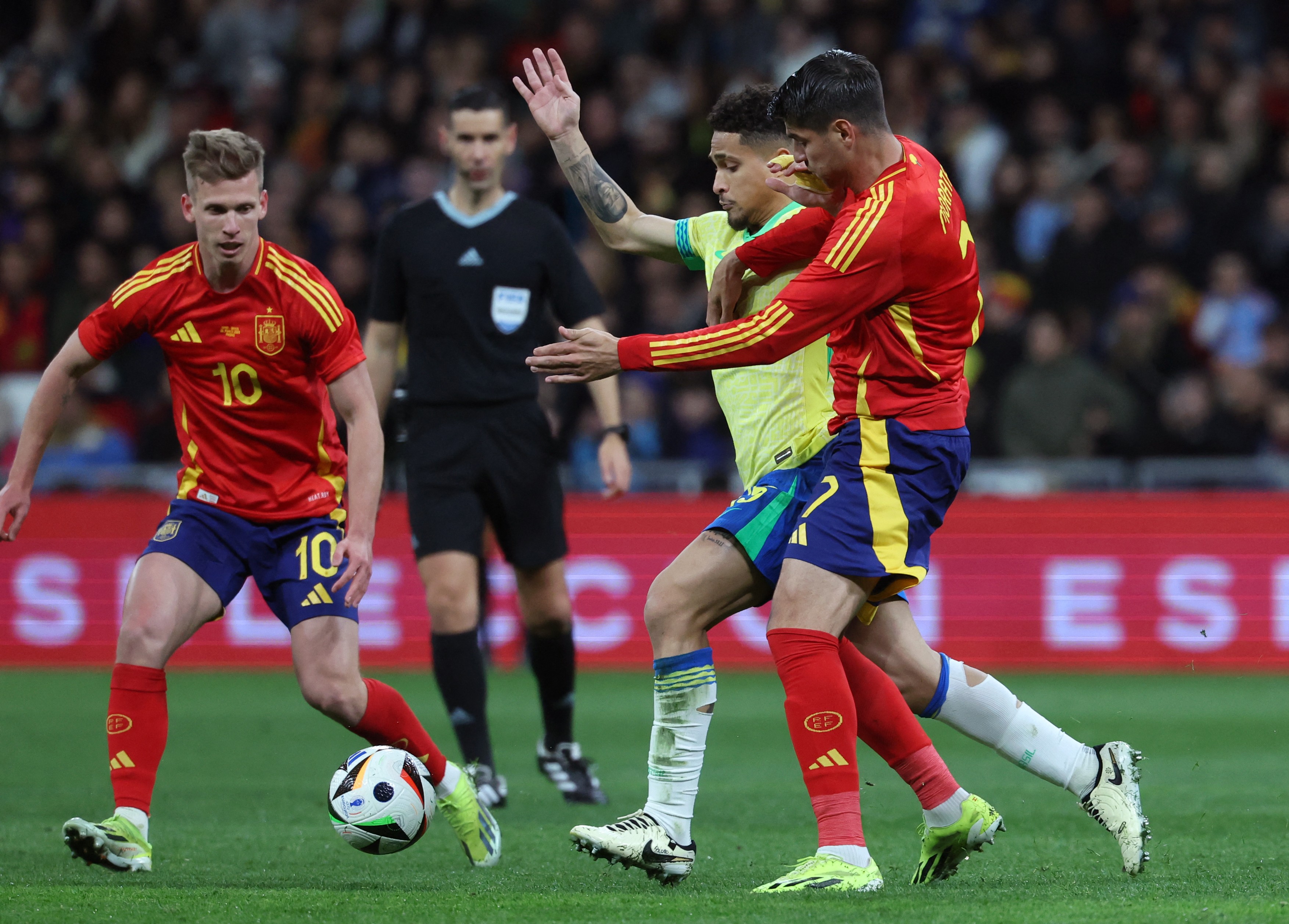 Jucătorul Spaniei care a fost fluierat pe Santiago Bernabeu în amicalul cu Brazilia: ”Mi-a fost rușine”