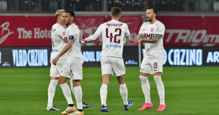 FOTBAL: FC SEPSI OSK SFANTU GHEORGHE - FC CFR 1907 CLUJ SA, SUPERLIGA SUPERBET PLAY-OFF (29.03.2024)