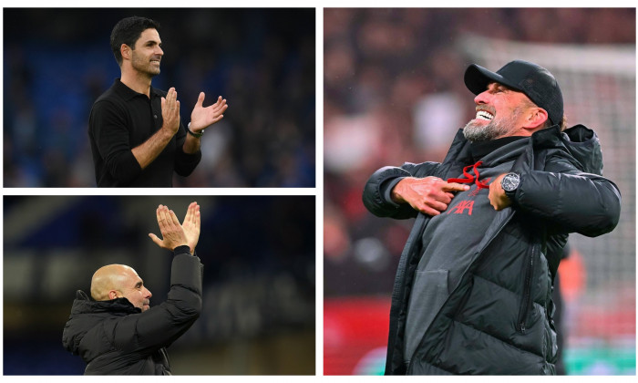 arteta guardiola klopp