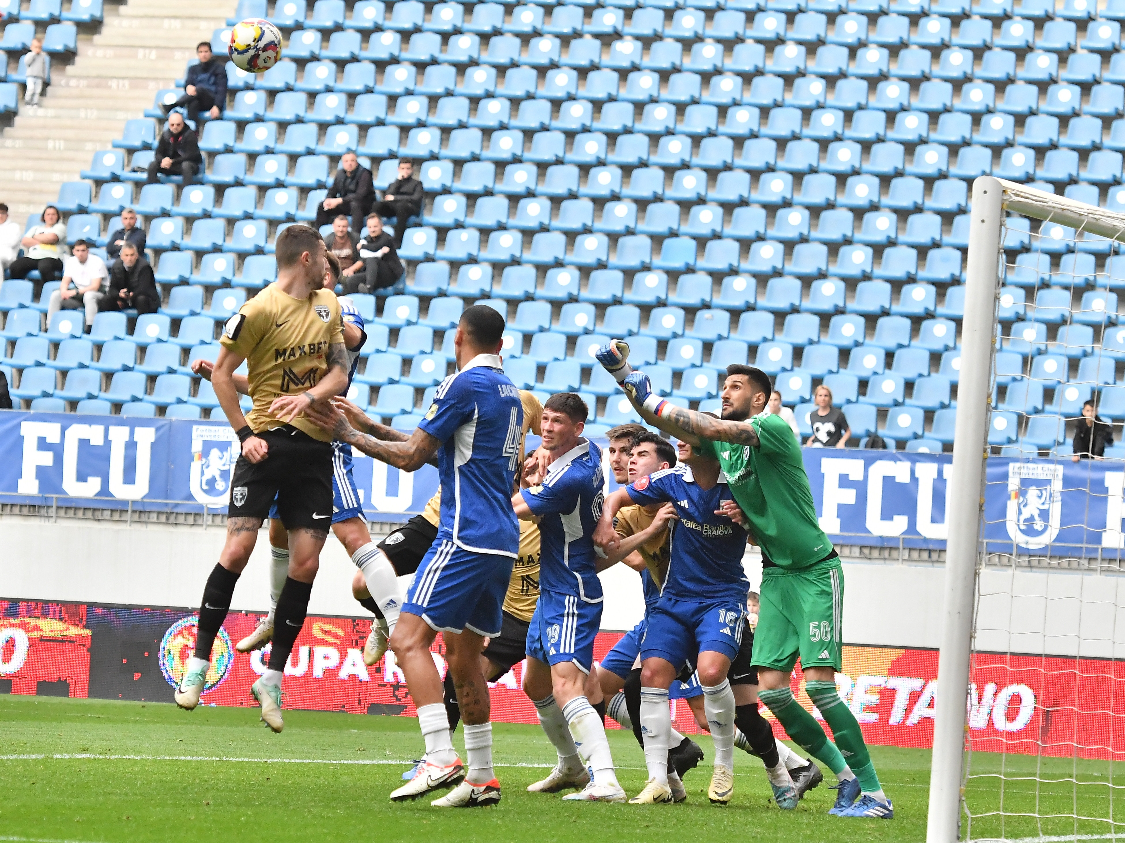 FCU Craiova - FC Voluntari 0-0, ACUM, pe DGS 1. Ilfovenii au marcat două goluri, dar niciunul nu a fost valabil