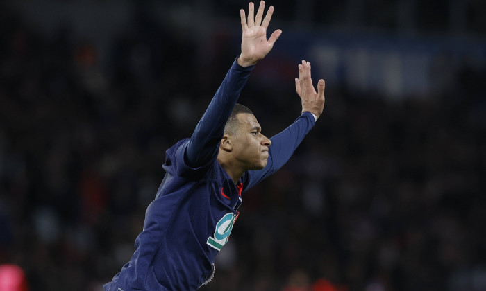 PARIS SAINT GERMAIN VS STADE RENNAIS at Parc Des Prince Coupe de France semi final