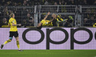 Torjubel zum 1:0 durch Karim Adeyemi 27 (Borussia Dortmund), Borussia Dortmund vs. Paris Saint-Germain, Fussball, Champi